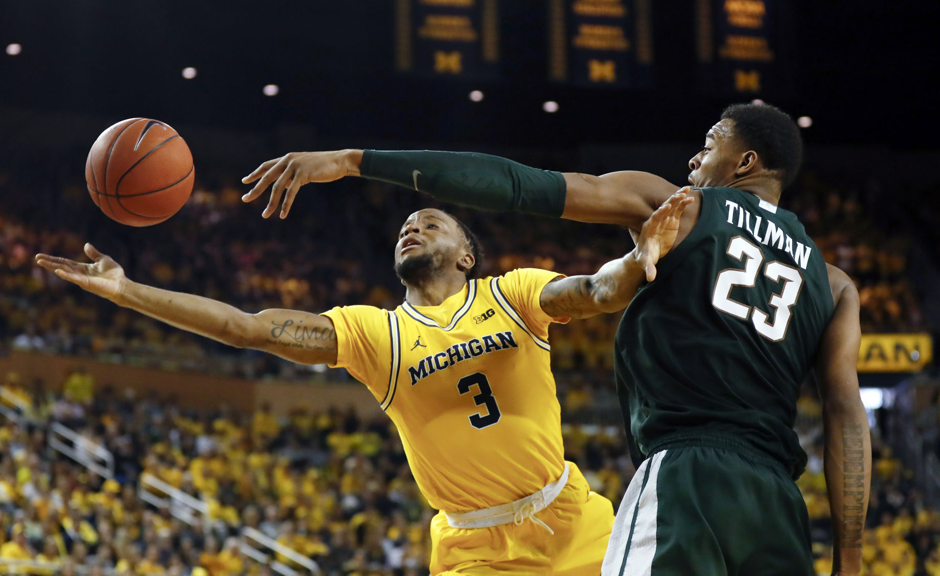 APTOPIX Michigan St Michigan Basketball